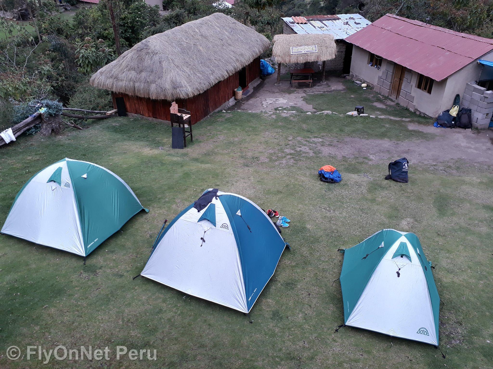 Photo Album: Camping site, Inca Trail