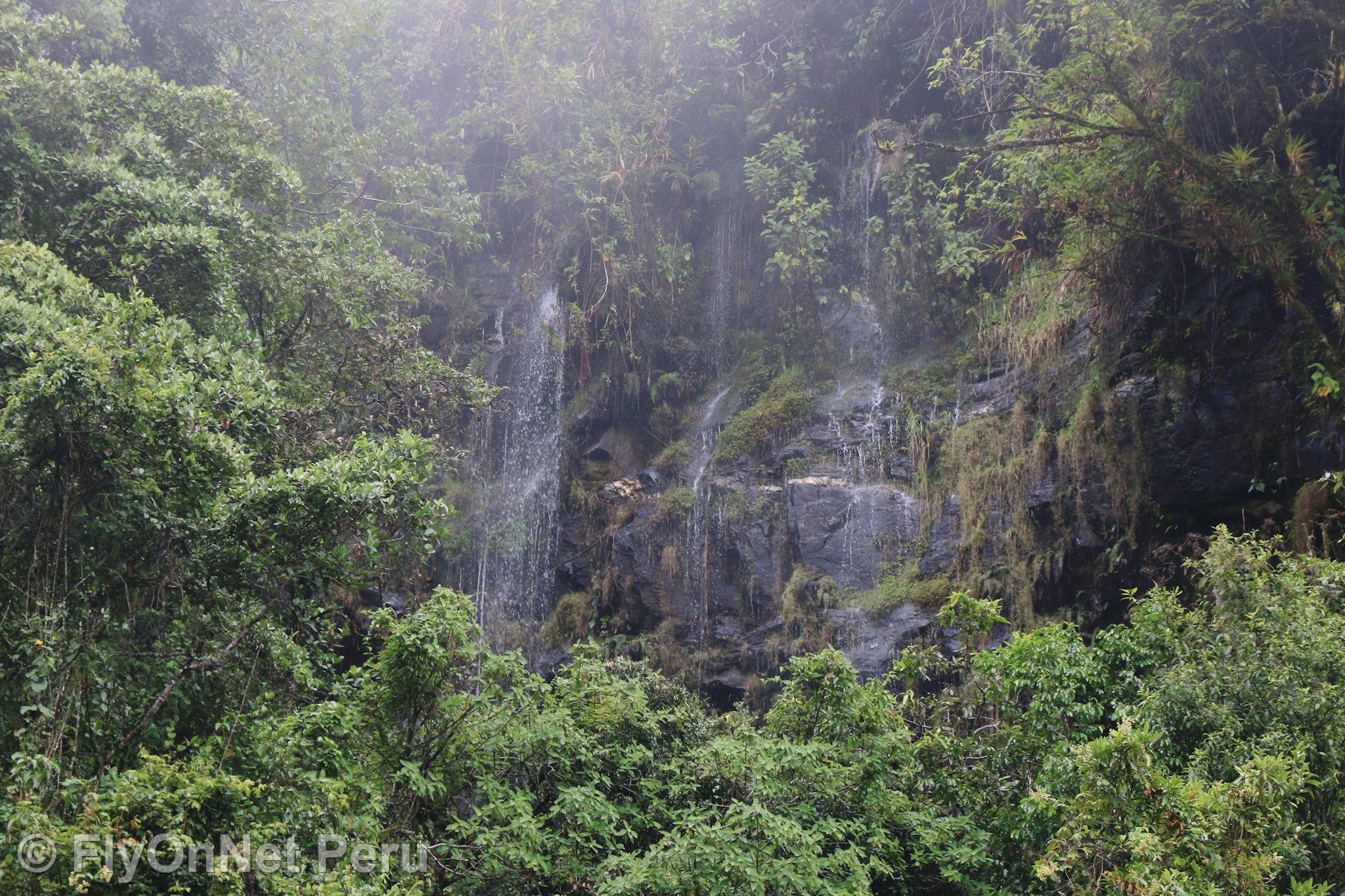 Photo Album: Falls behind the domes, Ecolodge Majestic